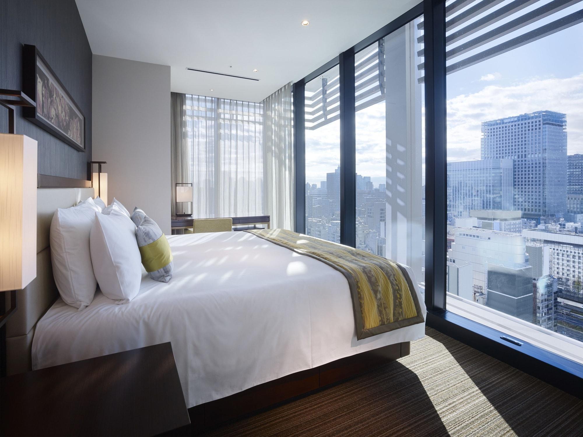 Oakwood Premier Tokyo Hotel Exterior foto A bedroom at the hotel